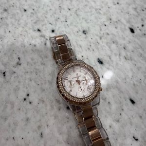 Rose gold Michael Kors Watch- NEEDS BATTERY